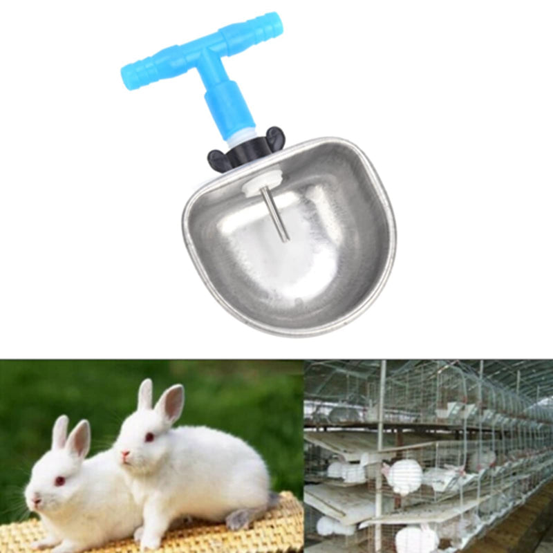 10 Sets Stainless Steel Rabbit Drinker, Nipple Drinking Bowl, Water Feeder for Rabbit, 2.6 X 1.1 in (11) Chazcool8qum1y4b7o-11 - PawsPlanet Australia