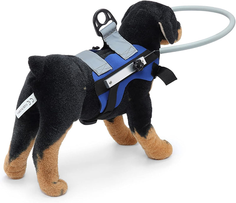 Ring Harness for Blind Dog, Lightweight Blind Ring for Pets, Blind Dog Bumper, Bump Guard for Blind Dogs Upgrade Blue Small Small: Recommand Weight 8.8-22 lbs (4-10kg) UpgradeBlue