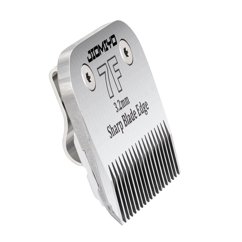 Detachable Dog Clipper Blades Compatible with Andis Oster A5 Wahl KM Series Clipper Made of Stainless Steel Blade 7F - PawsPlanet Australia