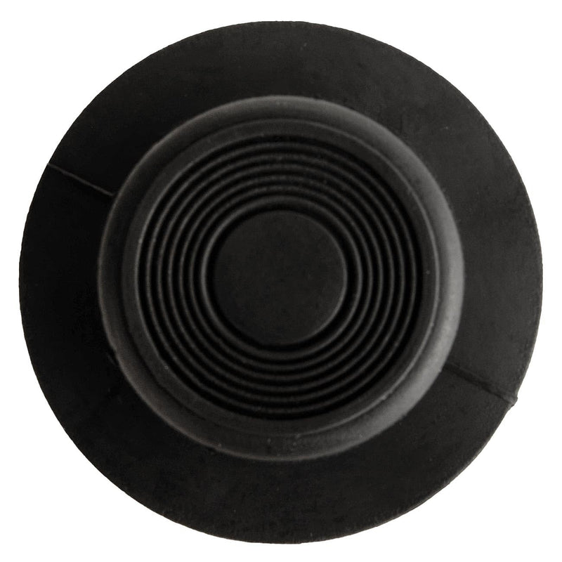 Jeffers Face & Finishing Brush for Dogs, Cats, Horses – Soft Rubber Grooming Tool for Face, Ears, Fur, Coat, Bath, Shedding, Deshedding, Pet Brush for Sensitive Areas, Small Compact Size - Black - PawsPlanet Australia
