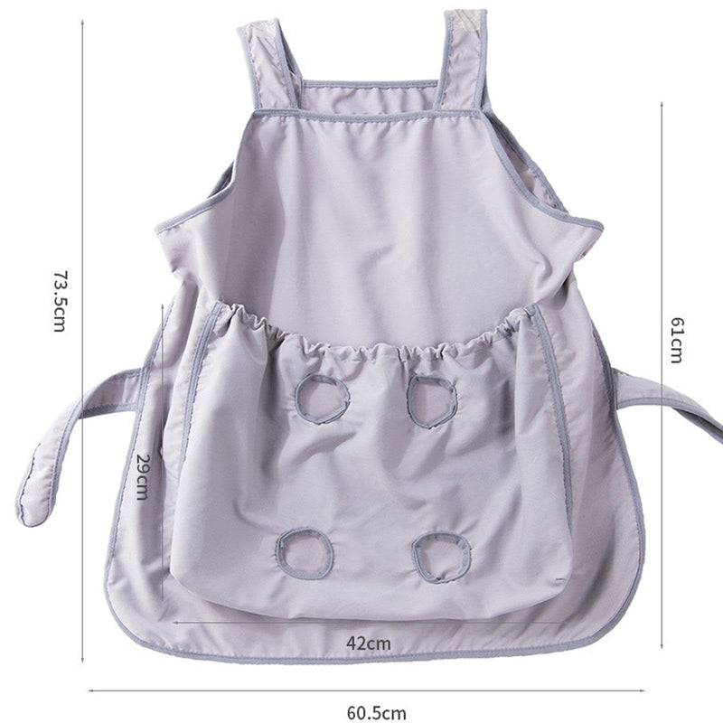 Cat apron, carrier bag for small animals, ideal for walks in student dormitories