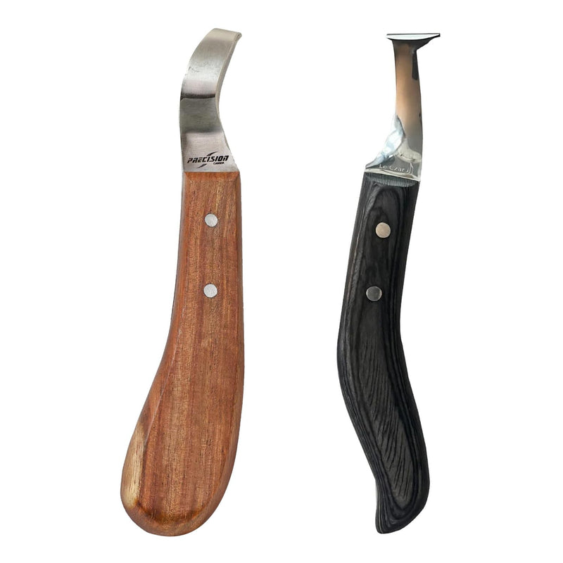 Farrier Tools Super Sharp Hoof Knife - Brown and Black Hoof Knife