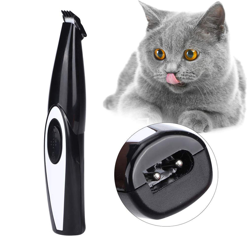 Electric Pet Pedicure Tool, Dog Paw Trimmer Low Noise Cordless Electric Mini Shaver Clippers, Rechargeable Cat Trimmer for Trimming Dog's Hair Around Paws, Eyes, Ears, Face, Rump