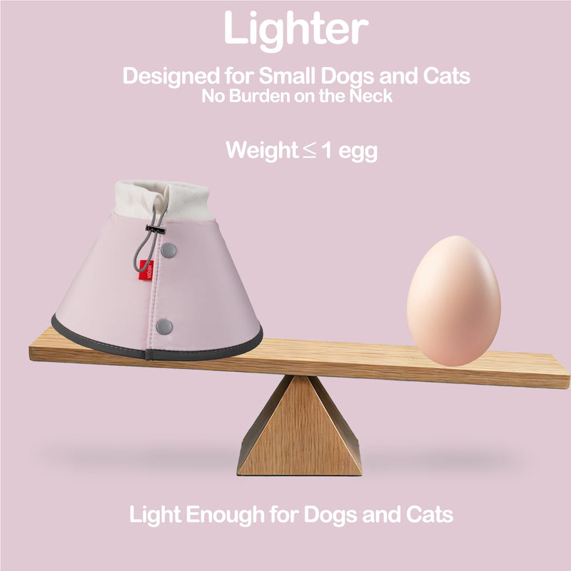 Soft Pet Cone for Dogs, Cats, Comfortable Soft Dog Cone Collar Alternative for After Surgery, Wound Care, Spay, Neuter, Dog and Cat Recovery Pets Collar