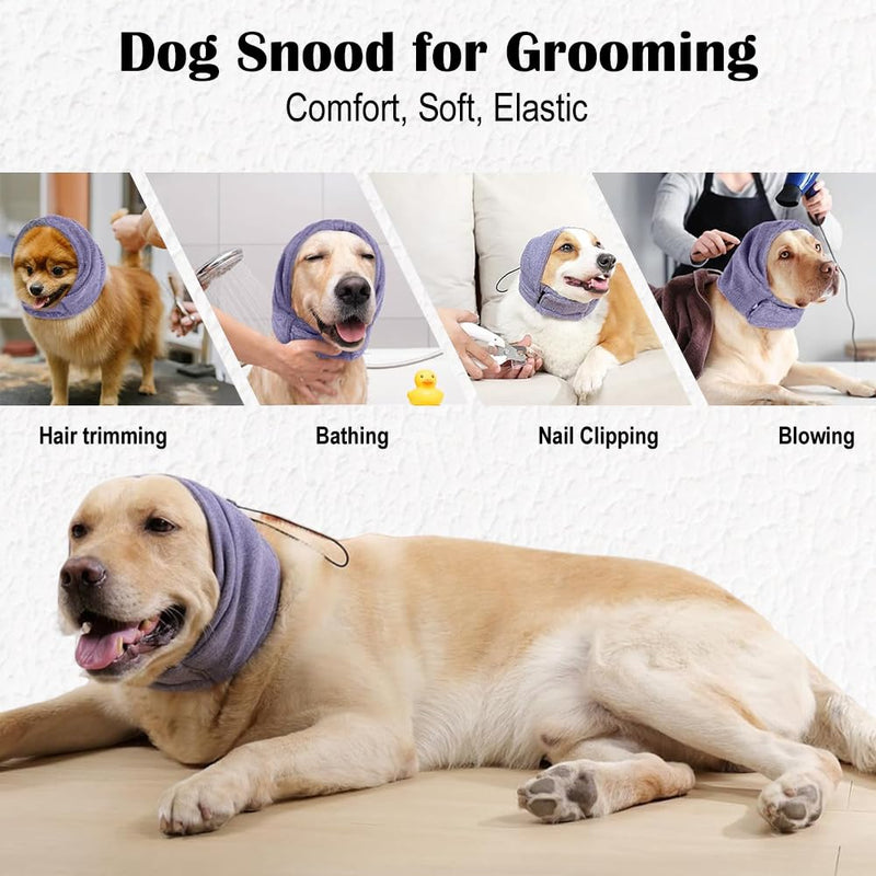 Pack of 2 Ear Protection Dog Protection Against Fright Soothes the Nerves Ear Protection Dog Comfortable and Breathable Heat Insulating in Winter