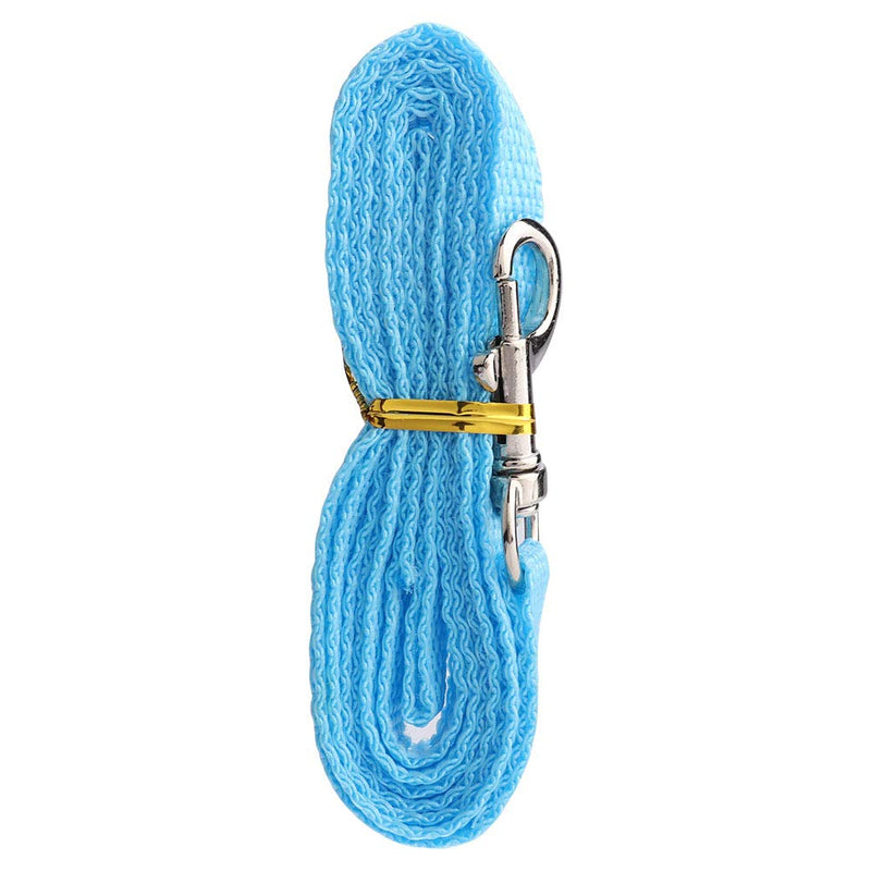 Pet Rabbit Traction Rope, Pet Small Animal Bunny Hamsters Harness Chest Strap Red Grid Blue Stripes 2 Pieces(M) Medium - PawsPlanet Australia