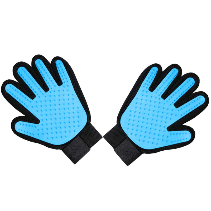 Cat Pet Cleaning Mane Gloves Pet 2PCS Beauty Massage Gloves Silicone Dog Bath Massage Brush