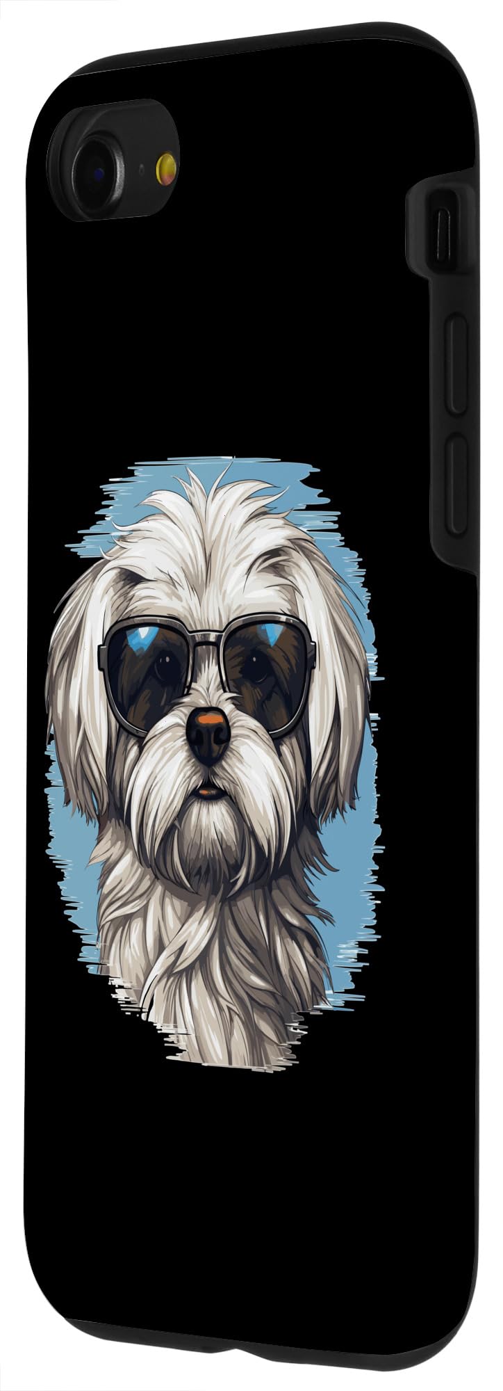 iPhone SE (2020) / 7 / 8 Maltese Dog Breed Pet with Sunglasses Case iPhone SE (2020) / 7 / 8 - PawsPlanet Australia