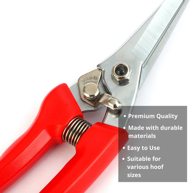 goat hoof trimmers with Mini Hoof rasp File (8-inch) - Nail Clippers for goat Sheep, Alpaca, Lamb, Pig -hoof rasp file - goat nippers - hoof trimmers - Hoof rasp file - PawsPlanet Australia