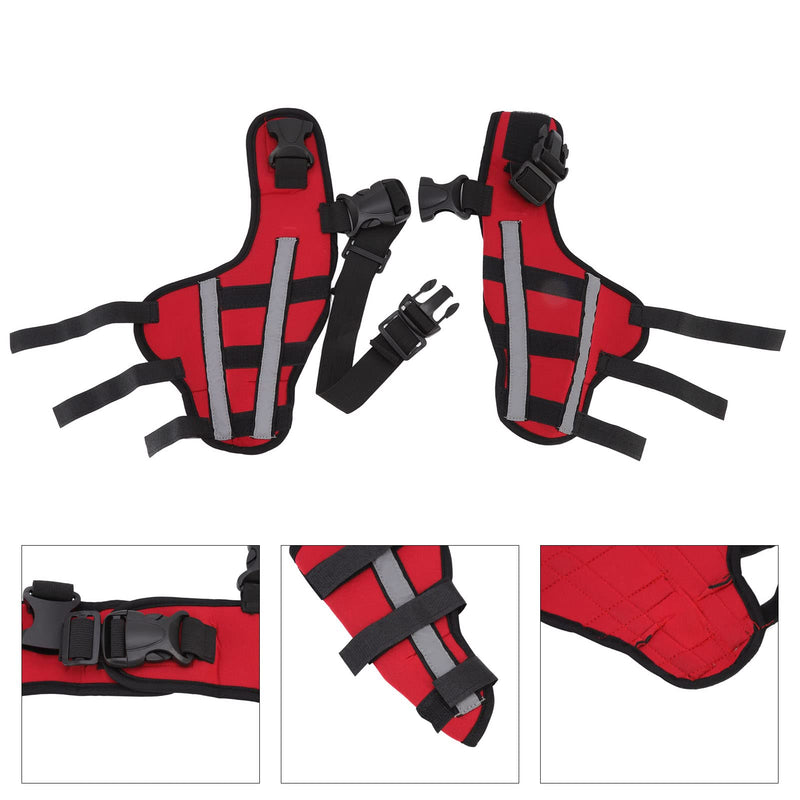 Dog Knee Brace for Torn ACL, Dog Knee Brace Dog Leg Braces, Elastic Shockproof Pet Knee Pads with Reflective Strips, Dog ACL Brace Hind Leg for K9 ACL CCL Luxating Patella (M) Medium - PawsPlanet Australia
