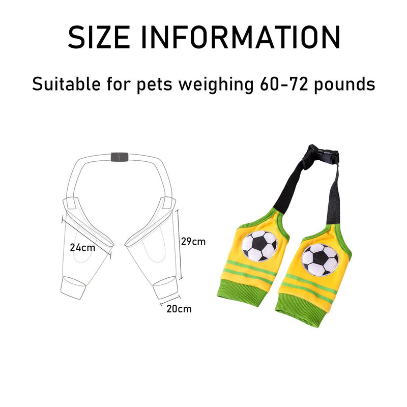 TYXHXTF Recovery Sleeve Dog, Elbow Brace Dog Surgery Recovery Sleeve for Front Legs, Knee Brace Osteoarthritis for Dogs Prevents Licking Wounds (XL)
