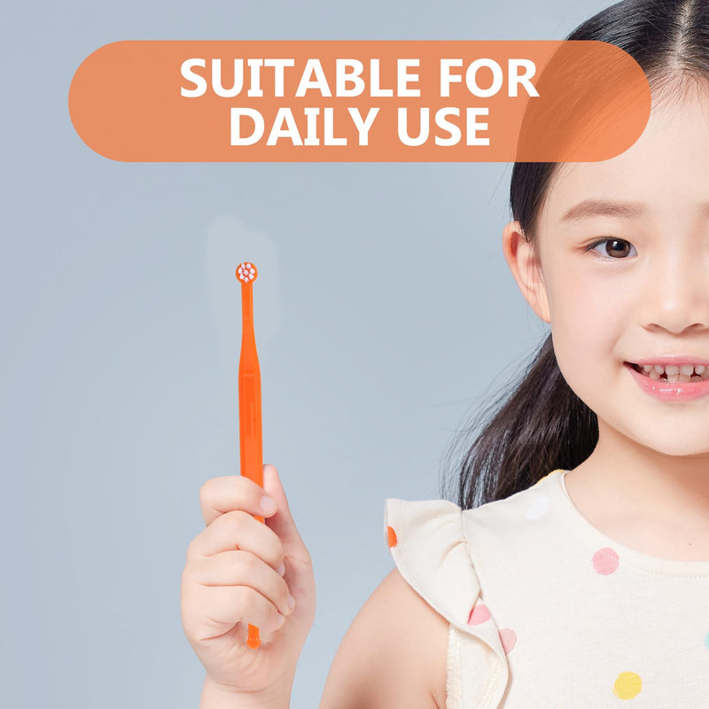 COLLBATH Pack of 12 Double Sided Pet Toothbrushes with Soft Bristles Double Head for Small Dogs and Cats Interdental Cleaning Ergonomic and Gentle Dental Care for Pets