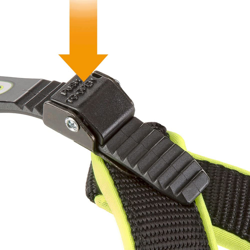 Ferplast Harness for Large Dogs AGILA FLUO 7 Dog Harness with Soft Padding, Quick Release and Attachment System, Chest Size 63-71 cm. Yellow Size 7 - PawsPlanet Australia