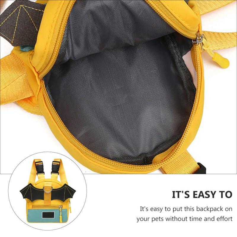 VANZACK Dog Pack Pet Backpack Adjustable Harness Carrier for Small Dogs with Large Storage for Outdoor Travel Hiking and Daily Pet Supplies - PawsPlanet Australia