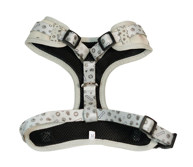 Haminway No-Pull Dog Harness for Medium Dogs – Reflective, Breathable Vest with Adjustable Chest & Neck Straps – Easy to Wear, Anti-Choke Harness for Safer Walks (Beige, Size Medium) Beige - PawsPlanet Australia