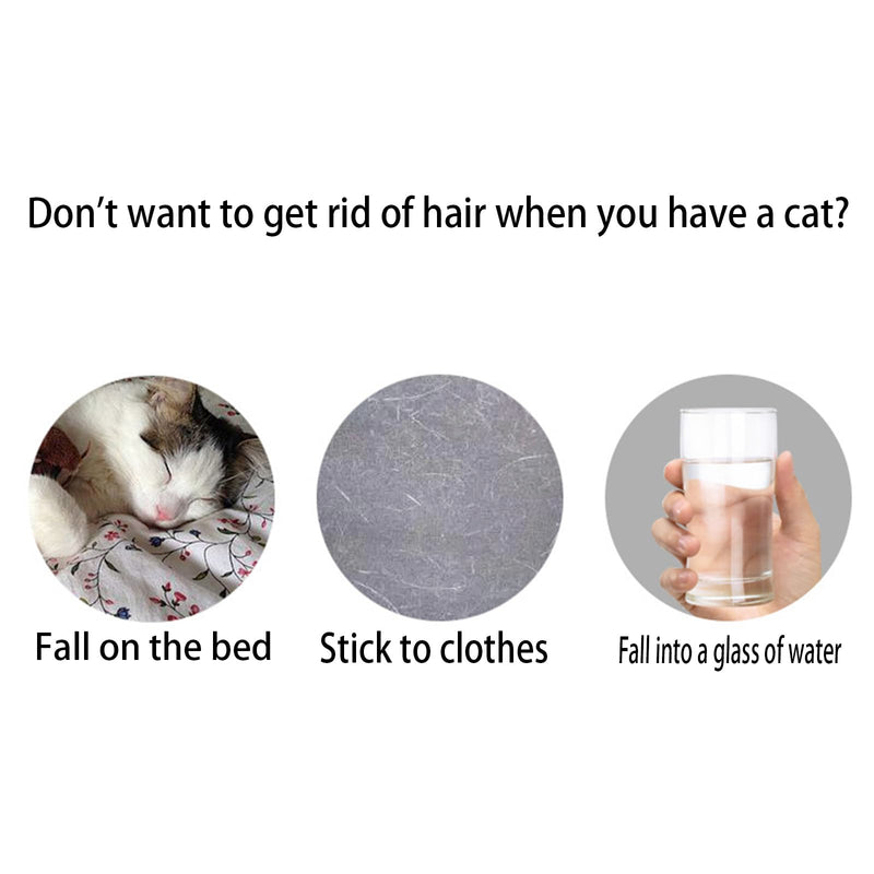 Zoocozy 2 in 1 Pet Hair Removal Glove for Cat Dog, Indoor Cat Grooming Gloves, Pet Washing Brush for Shedding Massage - Double-Sided Available(Brown) Small (1 Pair) Brown