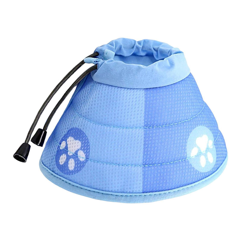 Adjustable cat collar, soft and scratch-resistant, prevents licking and protects wounds, ensuring comfort for pets. Suitable for cats and dogs.