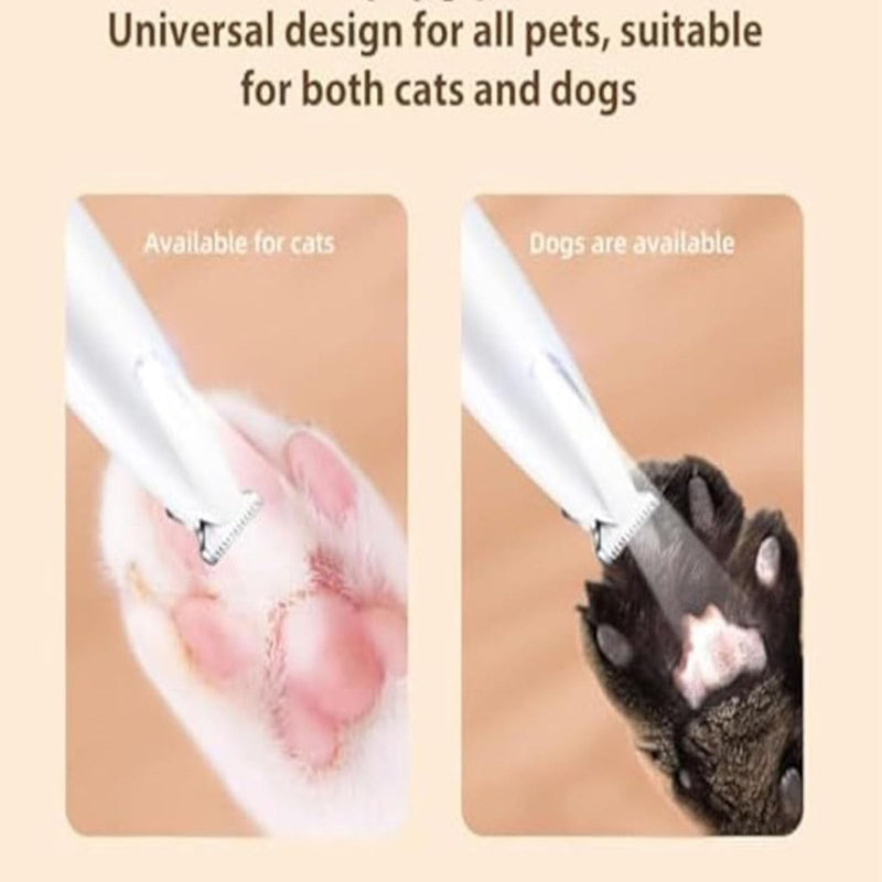 Petior Pet Paw Trimmer, Petior Paw Trimmer, Loom and Ledge Dog Trimmer, Petoir Paw Trimmer for Dogs, Pet MicroPrecision Trimmer, Electric Dog Trimmer for Paws Eyes Ears Face Rump (1Set) 1set - PawsPlanet Australia