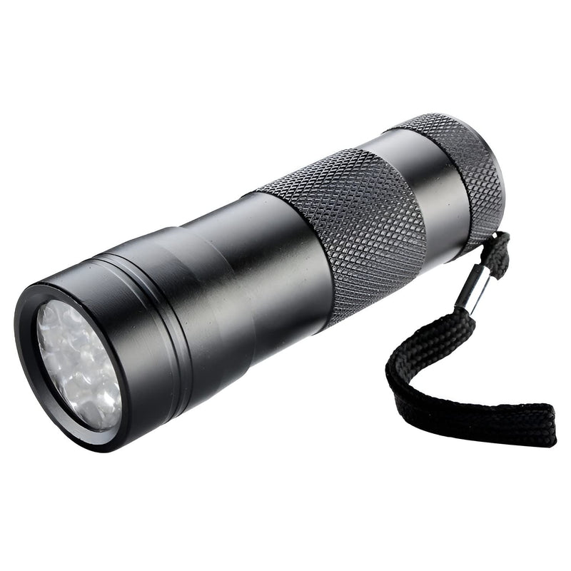 JacobsParts UV Flashlight Black Light, Handheld Inspection Blacklight 12 Led 395nm Mini Light Torch for Dog Pet Urine Stains, Bed Bugs Detector and Scorpions 1 - PawsPlanet Australia