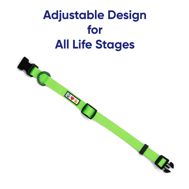 Pawtitas Value Bundle Set | Extra Small Step in Dog Harness + Extra Small Dog Collar + Extra Extra Small 6ft Dog Leash - Green Set - PawsPlanet Australia