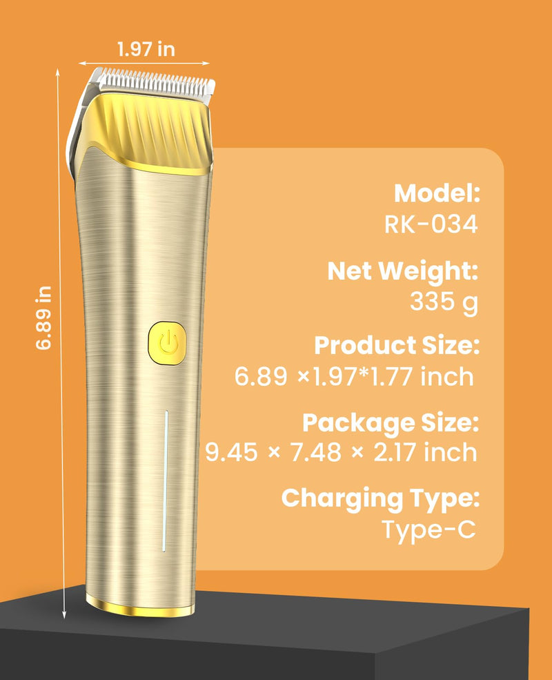 oneisall Horse Clippers,Low Noise Cordless Horse Grooming Kit for Horse Thick and Matted Long Hair with Metal Blade - PawsPlanet Australia