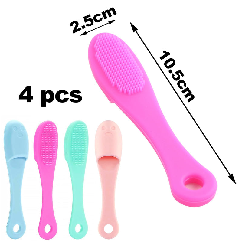 Pack of 4 dog toothbrushes, dog toothbrush, dog toothbrush for small dogs, toothbrush for dogs, dog toothbrush, dog toothbrush, dog toothbrush, toothbrush dogs, for dental care, anti-plaque