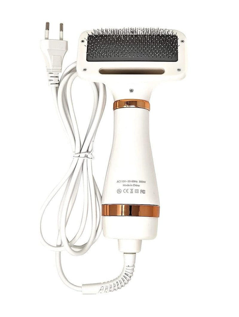 TEMPO DI SALDI Portable Dryer Brush for Dogs and Cats with Adjustable Speed 2 in 1 - PawsPlanet Australia