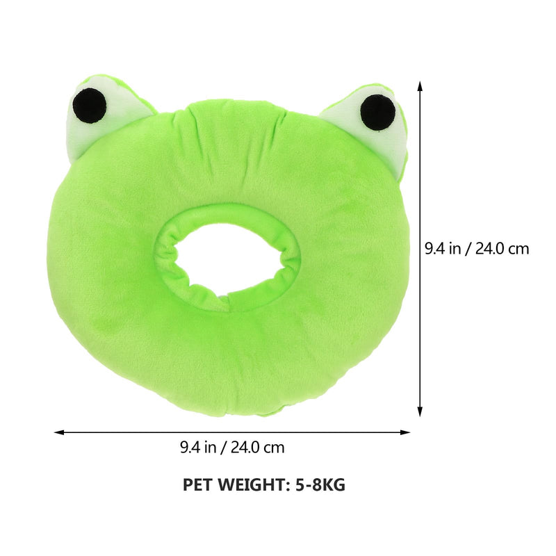 Amosfun Recovery Collar for Cats after Surgery, Made of Nylon with Cartoon Design, Lightweight and Comfortable Anti-Scratch Neck Collar for Recovery Phase after Procedure