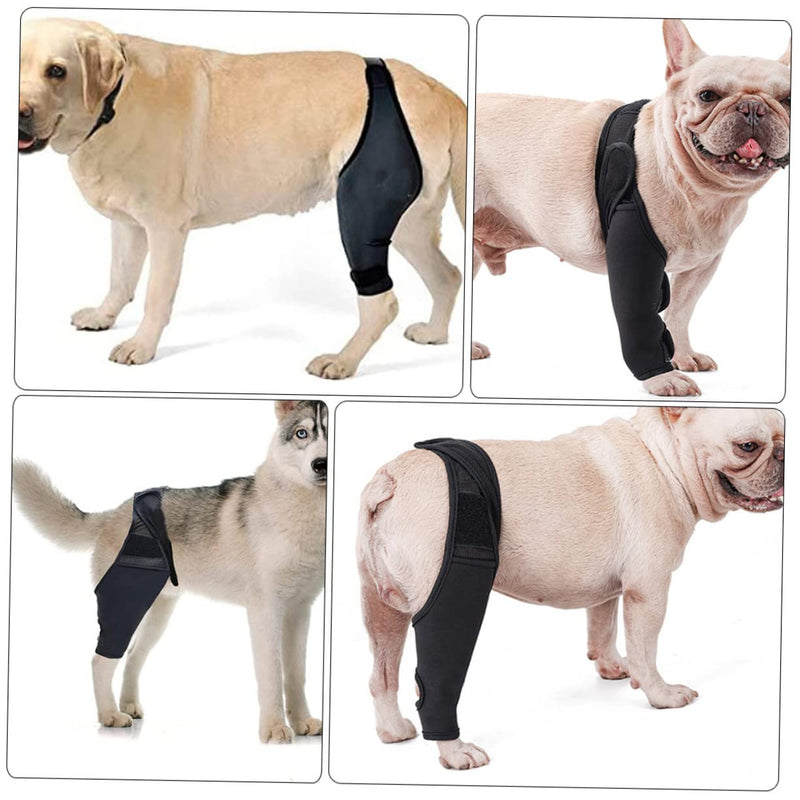 Balacoo Step in Dog Harness Dog acl hind Leg paw Balm Dogs Lick Safe Dog Care Dog Joint Dog Knee Dress Form Stand Comfortable Dog Knee Protector pet Auxiliary Belt As Shown L - PawsPlanet Australia