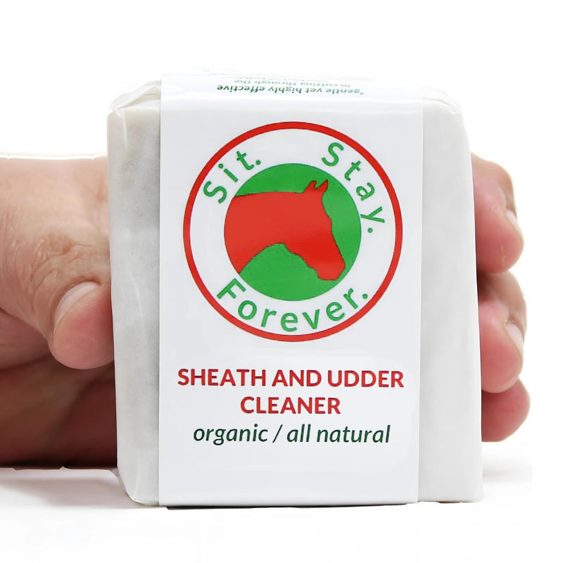 Sit Stay Forever Organic Neem Sheath and Udder Cleaner, 7 oz bar.