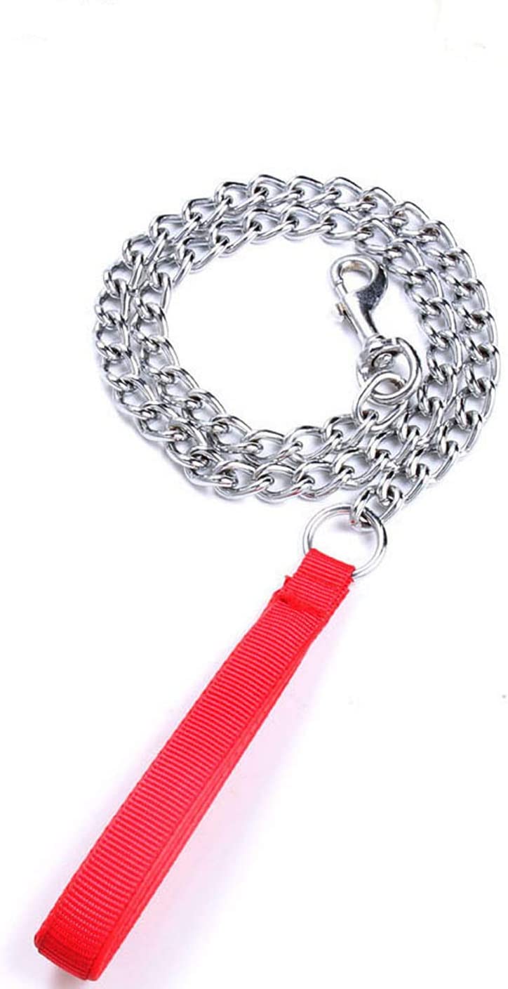 Rosewood Chain Lead, 2.5 mm/ 30-inch, Red - PawsPlanet Australia