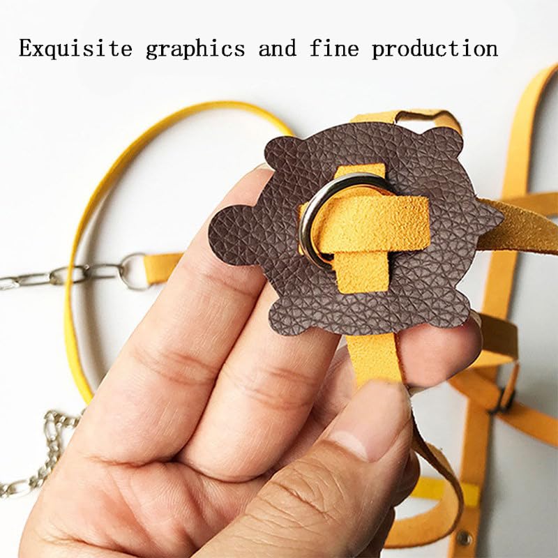 Tortoise Leash，Adjustable Control Rope Turtle Leash and Harness Pet Walking Rope for Small Medium and Large Turtle Pets Outdoor Walking Training Supplies，Pink S S chest less than 8‘’ Pink - PawsPlanet Australia