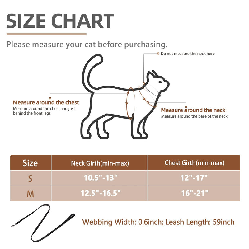 PUPTECK Cat Harness and Leash Set Escape Proof, Adjustable Reflective Kitten Jacket Easy Control, Pet Vest Harness for Cats Small Dogs Puppies Walking and Travel Blue - PawsPlanet Australia