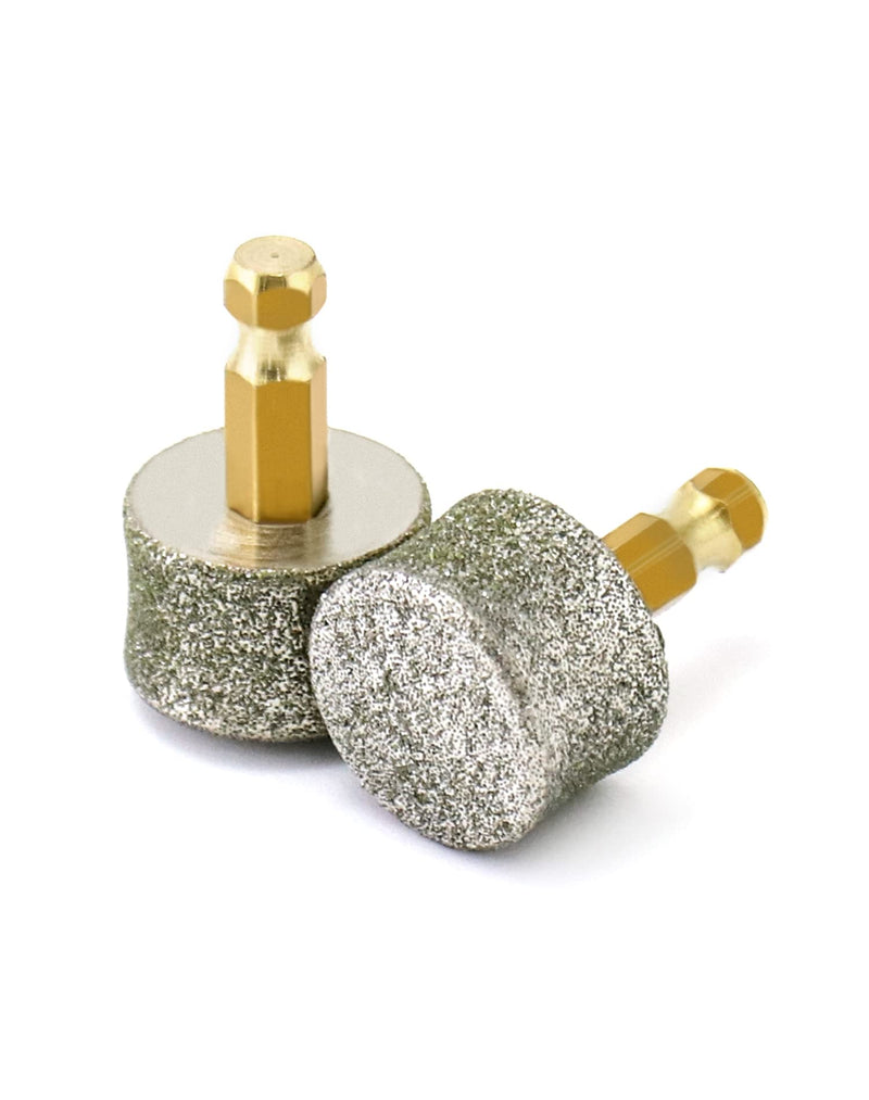 QWORK Dog Nail Grinder Replacement Head, 10 PackPet Nail Grinder Diamond Tip Replacement, Professional Spare Grinding Head for Electric Pet Paw Trimmer Nail Grinder, Dog Claw Smoothing Grinder Bits - PawsPlanet Australia