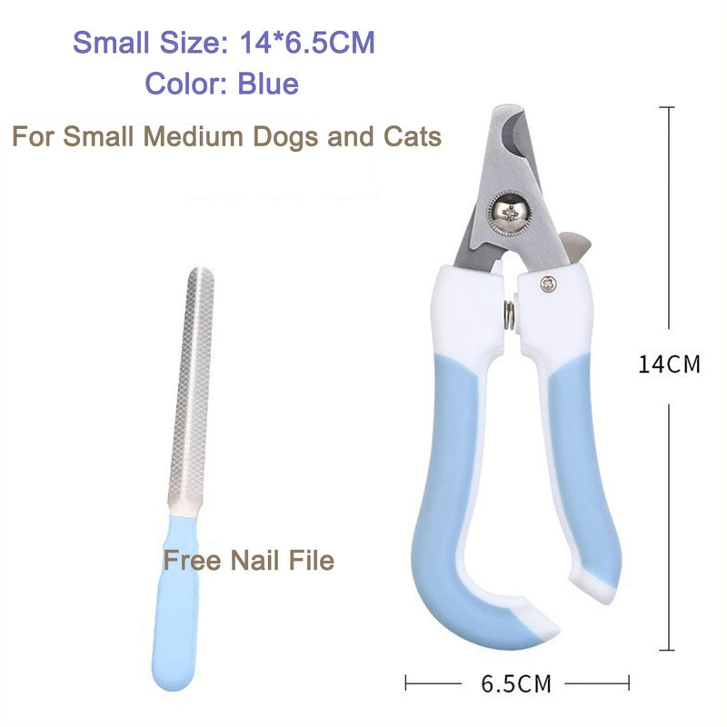 Pets Nail Clippers and Trimmers-with Safety Guard to Avoid Overcutting, Free Nail File, Razor Sharp Blade-Professional Grooming Tool for Pets,Suit for Dogs and Cats Large size - PawsPlanet Australia