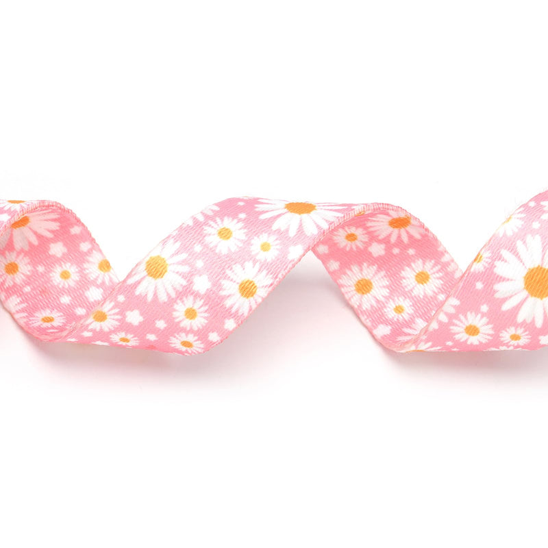 Stainless Steel Chain Martingale Collar for Dogs, No Pull Slip Cinch Choker Choke Collar Training Escape Proof Heavy Duty Dog Collar for Small Medium Large Pet Girl Female Dogs, Pink Daisy XL XL(Neck22-28") - PawsPlanet Australia