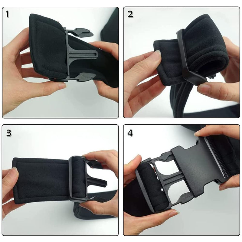 NATUYA Small Dog Carrier Sling Cat Sling,Adjustable Strap Hand Free Pet Puppy for Outdoor Traveling Subway (Black, Snap) - PawsPlanet Australia