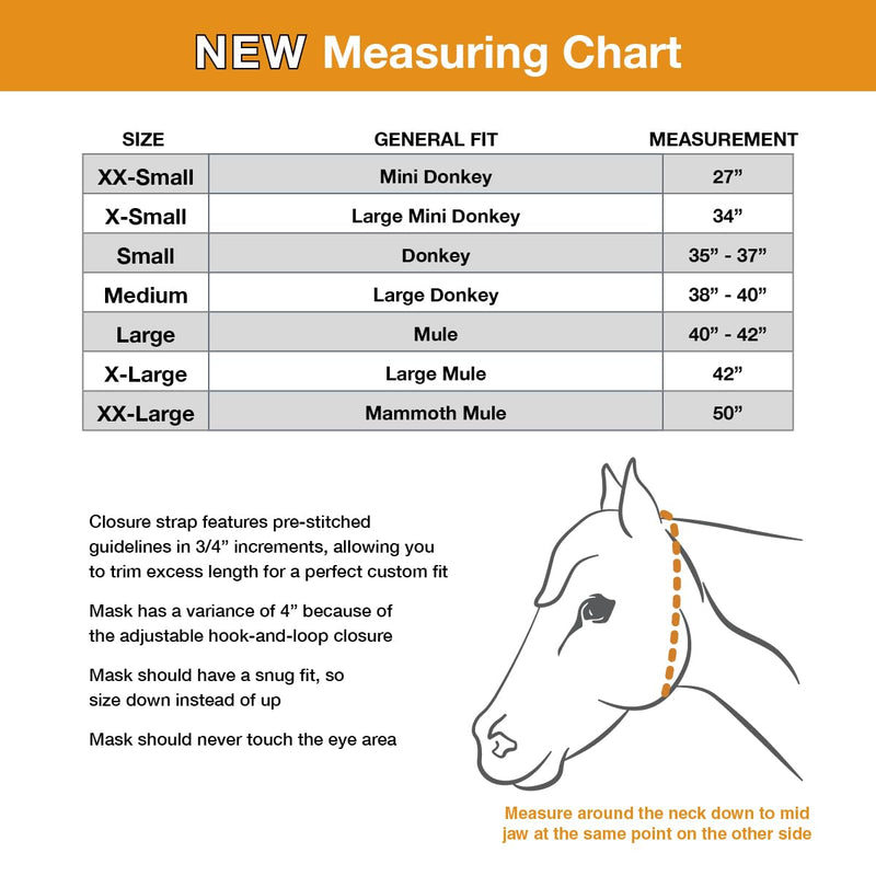 Cashel Crusader Mule Fly Mask, Standard with Ears (Grey, Mule Weanling) Grey