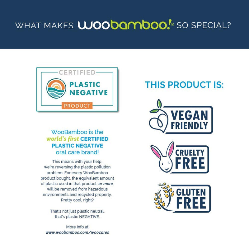 Woobamboo! Eco-Friendly Small Breed Dog and Cat Bamboo Toothbrush (Pack of 2) - PawsPlanet Australia