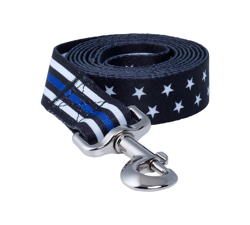 Native Pup Thin Blue Line/Police Dog Leash (Stars) Stars - PawsPlanet Australia