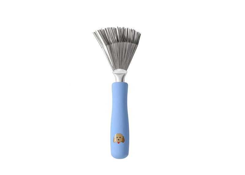 Large Slicker Brush & Slicker Brush Cleaner | Dog Doodle Brush for Grooming Pet Hair | Poodle Brush for Shedding | Long Haired Dogs | Goldendoodle Long Brush for Dogs (Large) [We Love Doodles] - PawsPlanet Australia