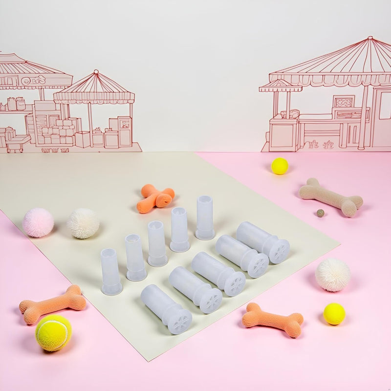 100 Pcs Noise Makers Insert Squeakers, Plastic Dog Squeaky Toy Whistles,Insert Replacements DIY Accessories Toys,Dog Toy Replaceable Squeaker(15.5x4.8mm) - PawsPlanet Australia