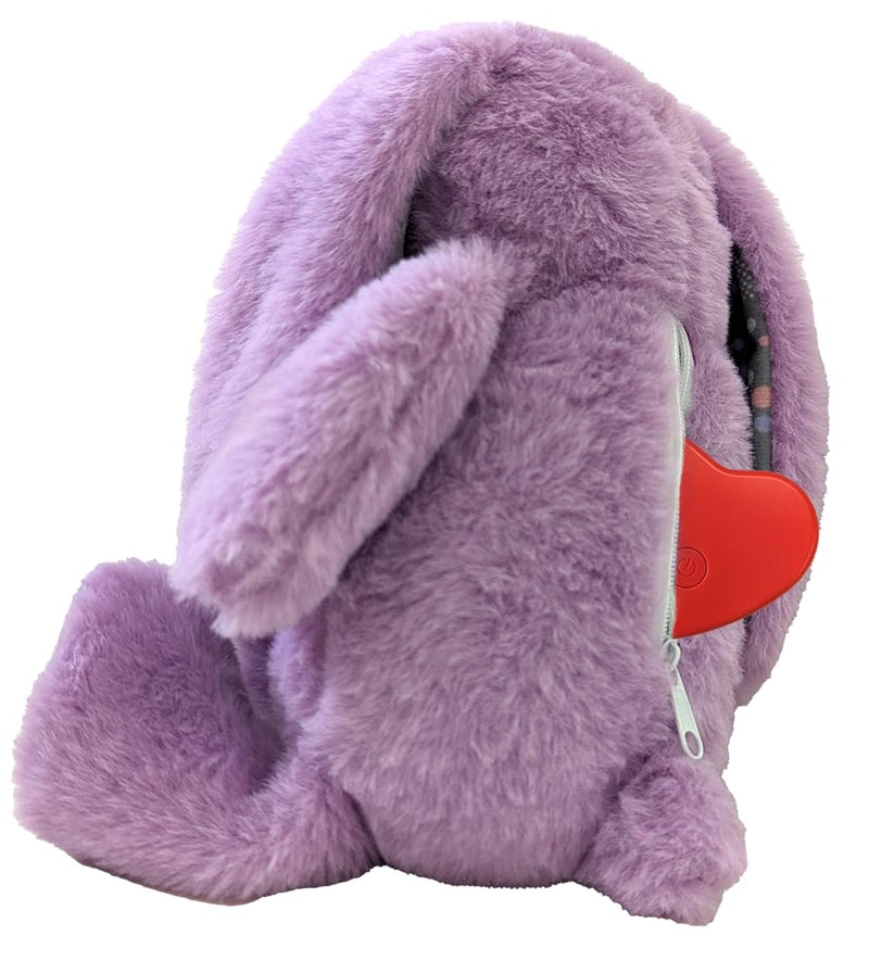SPOT Soothers Heartbeat Bunny- Calming Toy for Dogs with Heartbeat Pulse, Separation Anxiety Relief and Behavioral Training Aid for Puppy Calming, 12in - PawsPlanet Australia