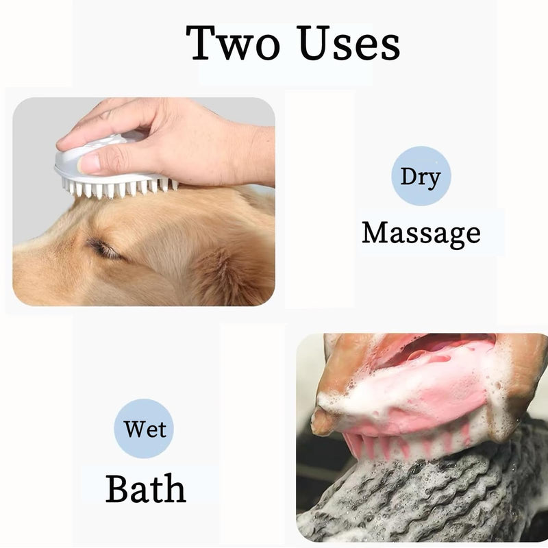 Small Dog Brush- Grooming Tool for Teddy, Yorkies, Maltese, Shih Tzu, Chihuahua - Puppy Hair Brush (Black) Black - PawsPlanet Australia