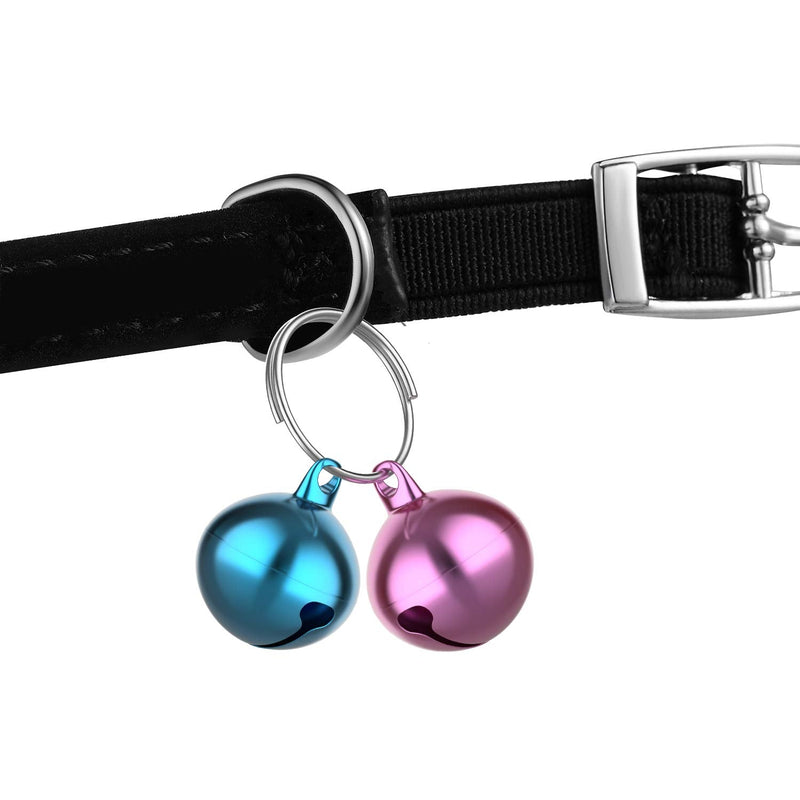 Outus 24 Sets of Cat Bells for Cat and Dog Collar Loud Pendant Pet Cat and Dog Bell Pet Pendant Accessories (Mixed Color) Mixed Color - PawsPlanet Australia