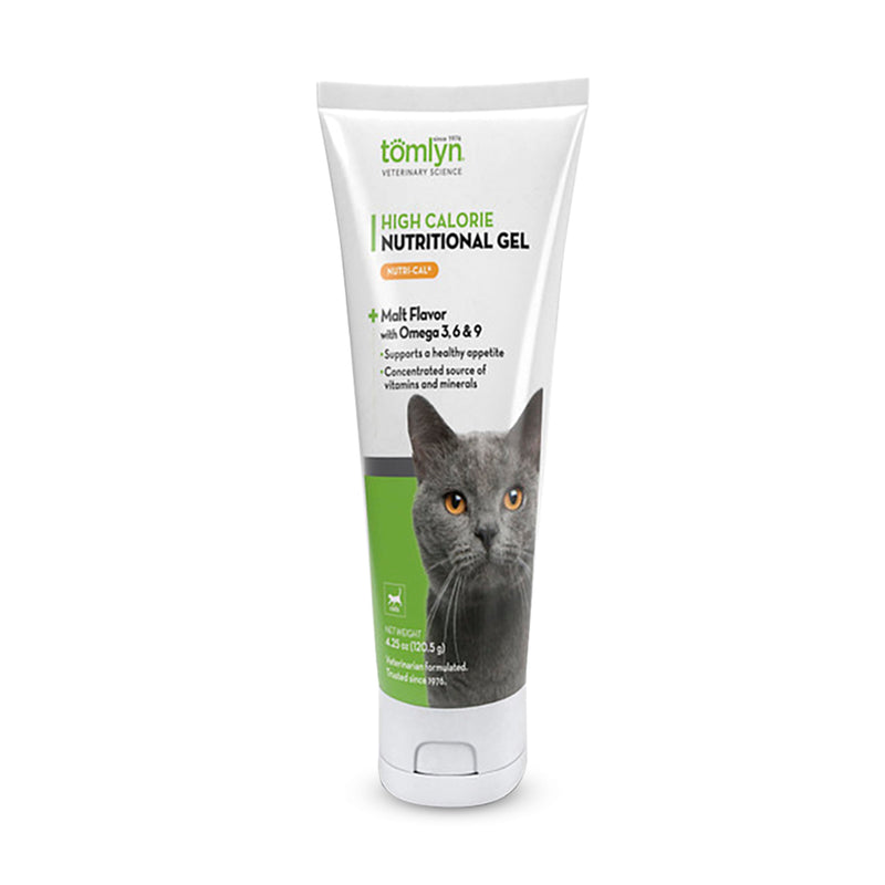 Tomlyn High Calorie Nutritional Gel for Cats, (Nutri-Cal) 4.25 oz Adult Cat 4.25 Ounce