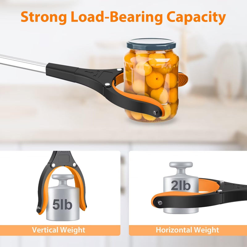 32" Grabber Reacher Tool, 2-Pack Foldable Reacher Grabber Pickup Tool with 360° Rotating Jaw & Magnet, Trash Picker Upper Grabber, Lightweight Grabbers for Seniors Heavy Duty 32-inch - PawsPlanet Australia