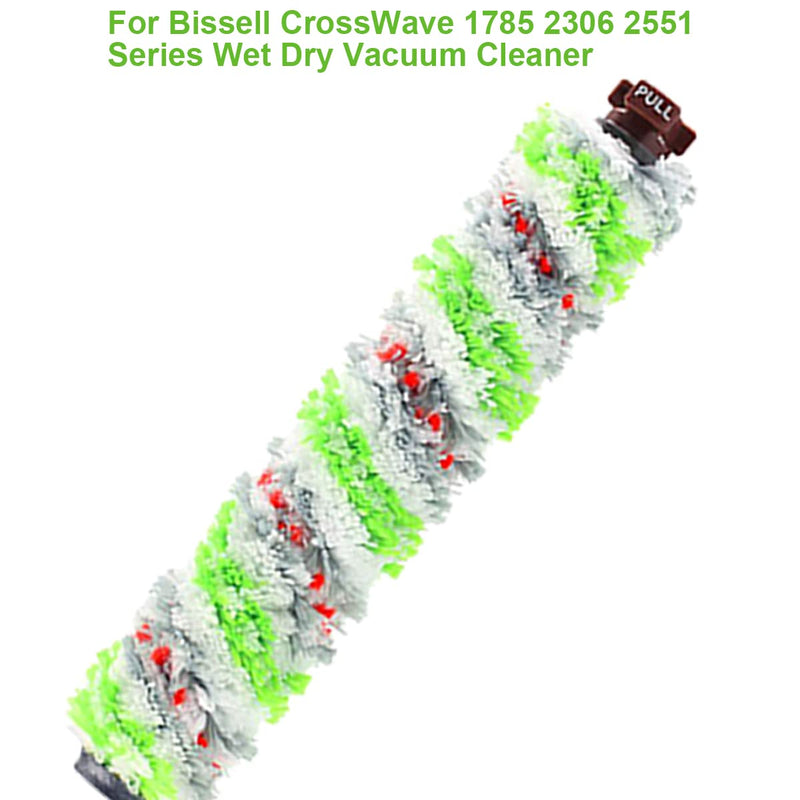 Replacement Parts for Bissell CrossWave 1785 2306 2551 Series Wet Dry Vacuum Cleaner, 1785A 2306A Replacements 1 Set Pet & Multi Surface & Wood Floor & Area Rug Brush Rolls and 2 Pack 1866 Filters