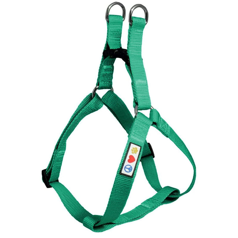 Pawtitas Value Bundle Set | Small Step in Dog Harness + Small Dog Collar + Extra Small/Small 6ft Dog Leash - Lush Green Set - PawsPlanet Australia