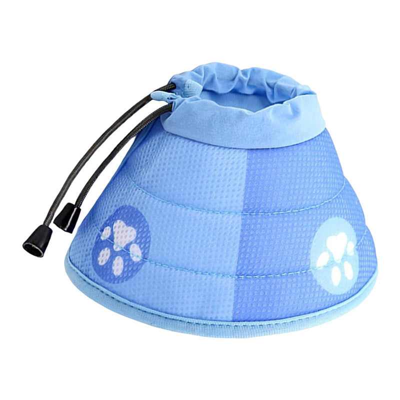 Adjustable cat collar, soft and scratch-resistant, prevents licking and protects wounds, ensuring comfort for pets. Suitable for cats and dogs.